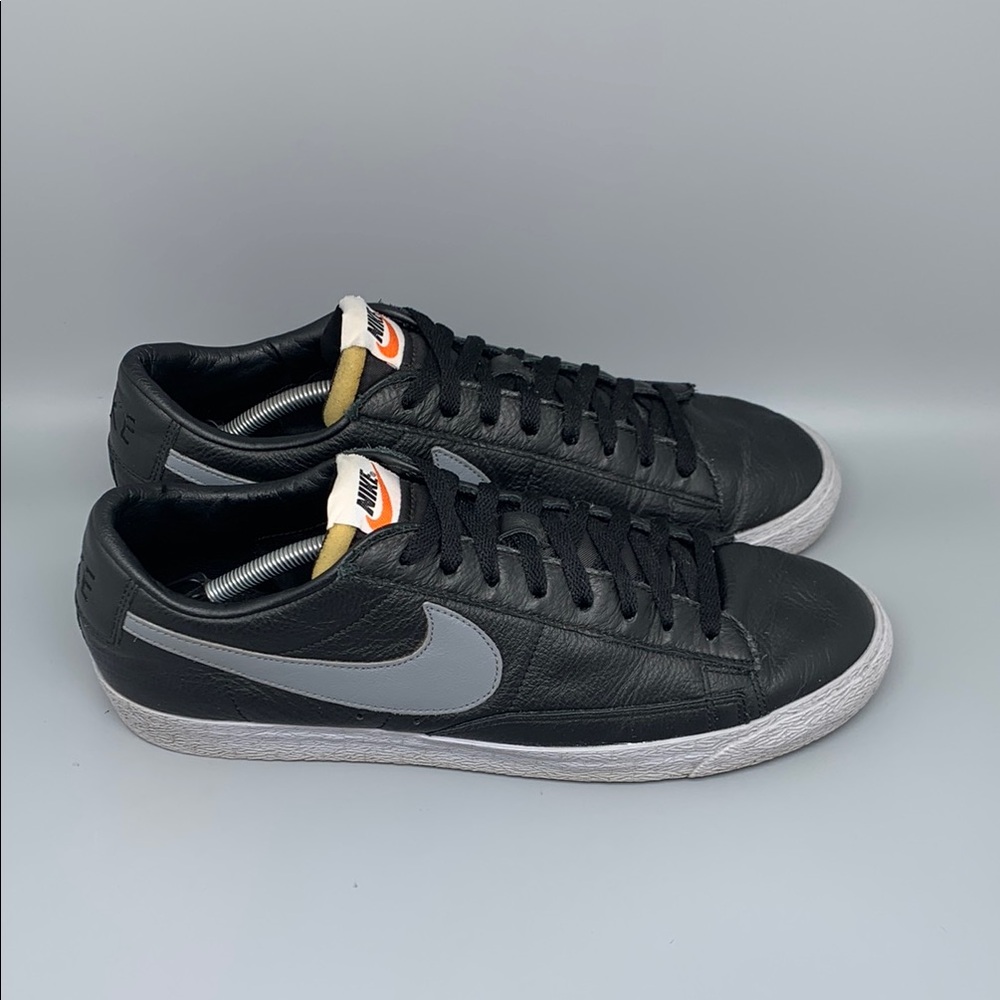 Nike ID Blazer Low '77 Vintage Leather Skate Shoes 616829-997 Men's Sz 13